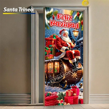 Paga 1 y Lleva 2 Fundas para puertas Magic Navidad +Recetario Navideño REGALO TKT