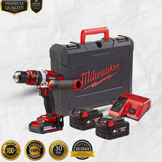 Taladro Perctutor a Batería Milwoukee