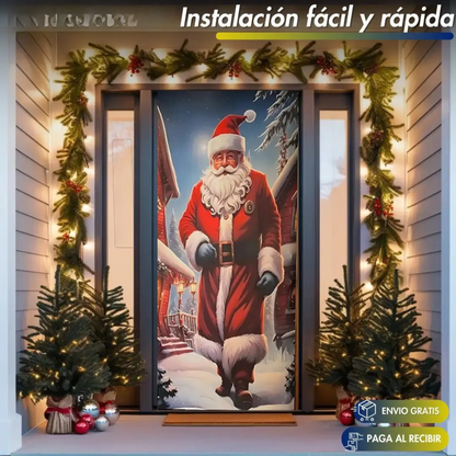 Paga 1 y Lleva 2 Fundas para puertas Magic Navidad +Recetario Navideño REGALO TKT