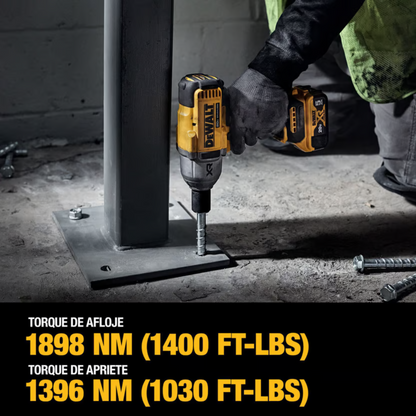 Pistola Neumática de Impacto Dewalt™️ [550Nm] a Batería