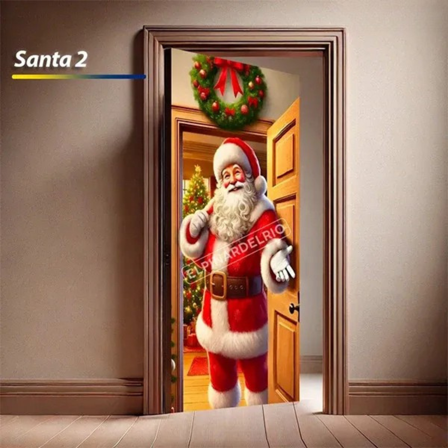 Paga 1 y Lleva 2 Fundas para puertas Magic Navidad +Recetario Navideño REGALO TKT