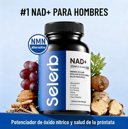 Capsulas complex NAD+ para hombres