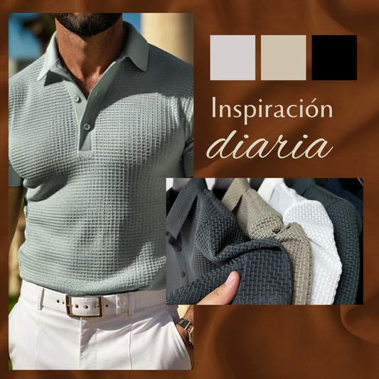 Camisas Polo Masculinas de Algodón | Kaotik™️