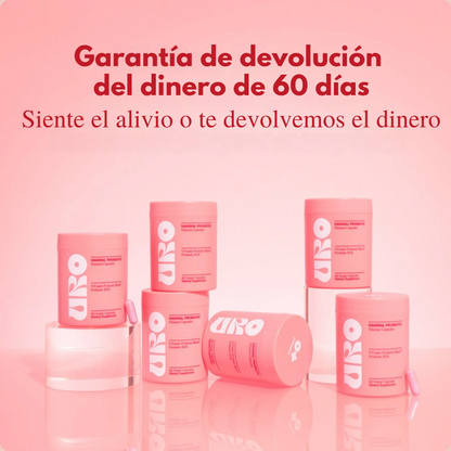Probiótico Vaginal URO™️ en Capsulas