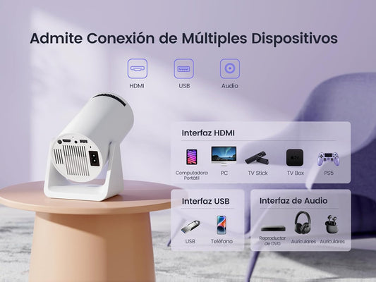 Proyector Smart TV | Peliculas | Series | Videojuegos