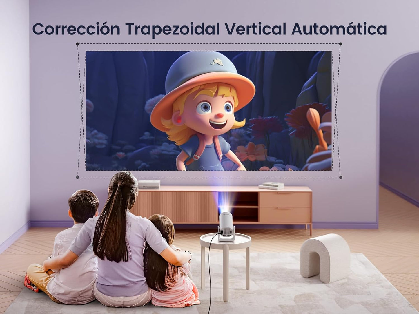 Proyector Smart TV | Peliculas | Series | Videojuegos